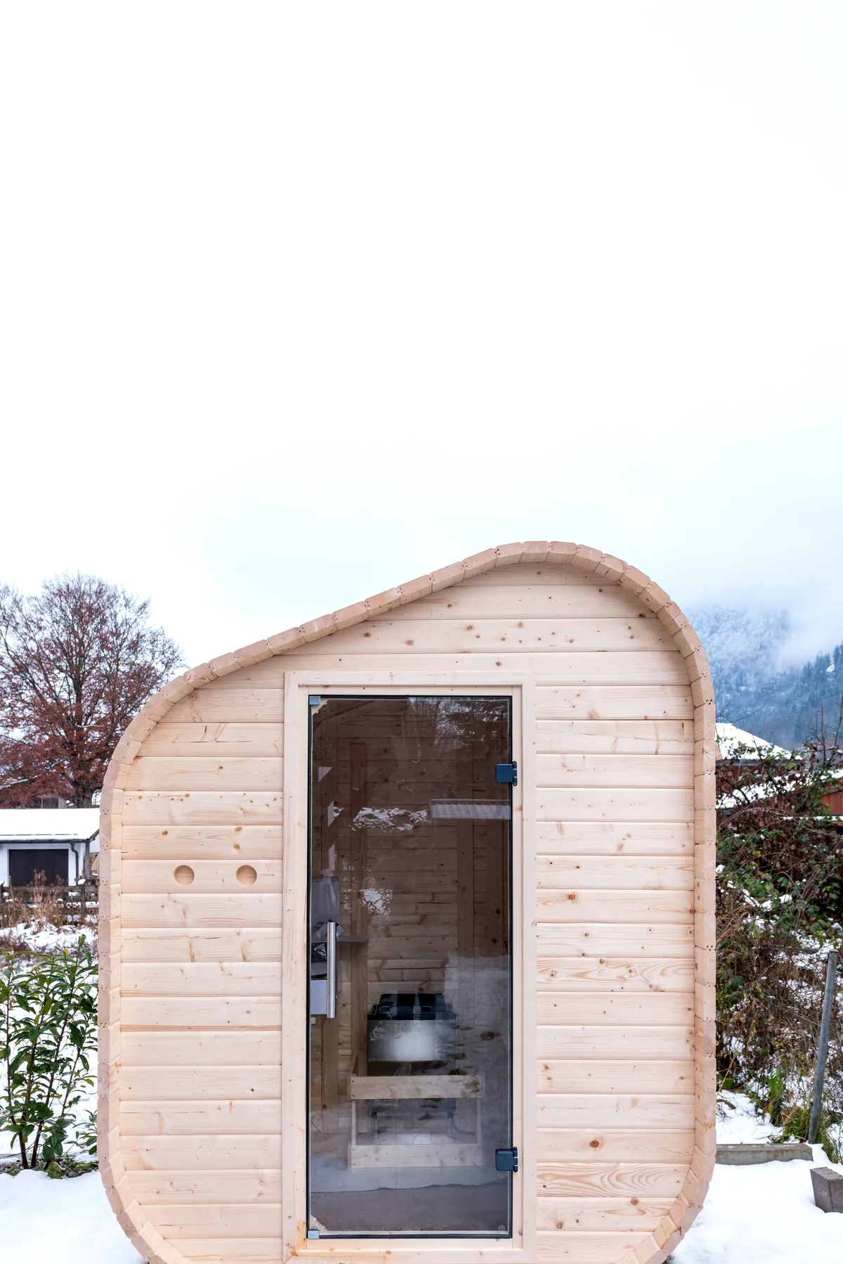 Sauna in der Villa Alpenrausch